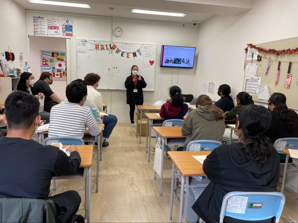 Temple University, Japan Campus, hosted an information session for our ...