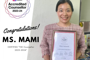 Mami-SAN – Certified THE Counsellor